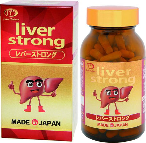 Inter Techno Liver Strong 313mg × 180 Capsules - Japanese Vitamins And Health Supplements