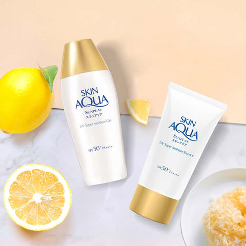 Skin Aqua Super Moisture Gel Sunscreen [Bottle] SPF 50+/PA++++ (110g)