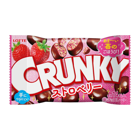 Lotte Strawberry Cranky Pop Joy 32G X 10 Pieces Japan