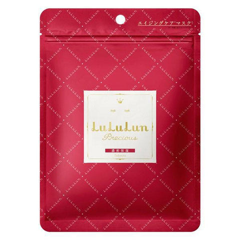 LuLuLun Precious Anti-Aging Face Mask Moisturizing Red 7 sheets