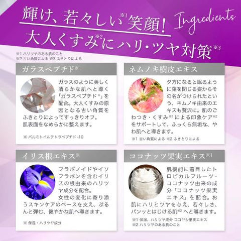 Lululun over45 Shining Face Mask Is 32-sheet