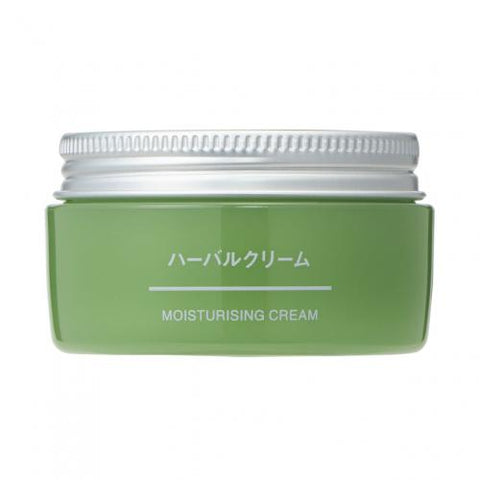 Muji Herbal Moisturizing Cream Fragrance-Free, Coloring-Free 45g - Japanese Facial Cream