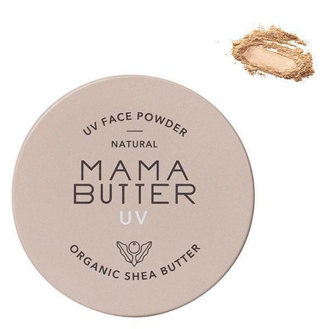 Mama Butter UV Face Powder SPF38 PA+++ 7g - Japanese Makeup Product Organic Shea Butter Extract