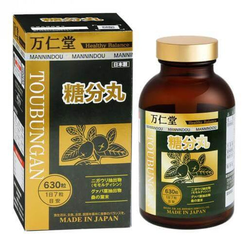 Jtc Mannindou Toubungan 630 Tablets - Healthy Vitamins, Minerals And Supplements From Japan