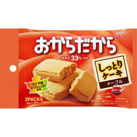 Glico Maple Because It's Okara 10 Pieces - Japan Weight Loss Foods - Japanese Health Supplements