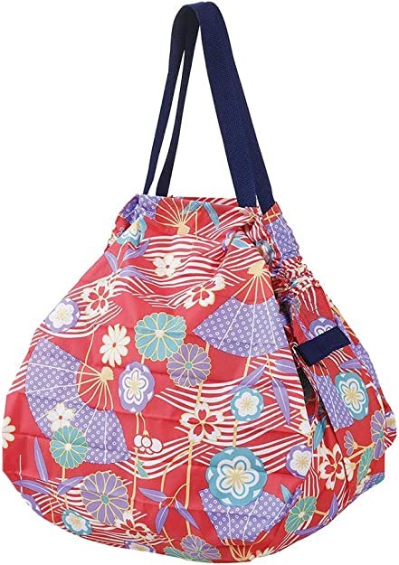 Marna Japanese Fan Shupatto Eco Bag Folding Durable Pattern S464Ou