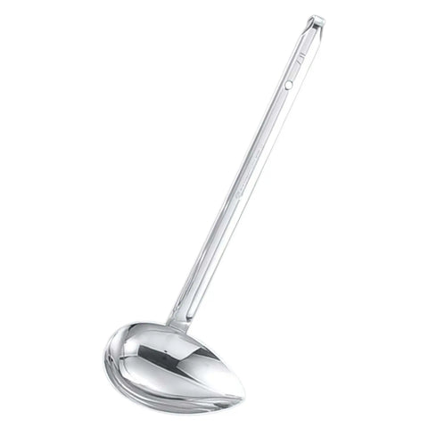 Marutama Stainless Steel Brazed Side-Scooping Ladle 180ml