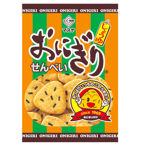 Masuya Japanese Onigiri Senbei 108G 12-Pack | Authentic From Japan