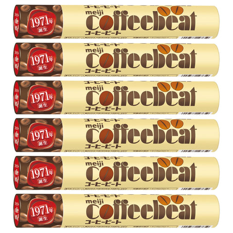 Meiji Coffee Beat Jumbo 105G Japan 6 Pack - Confectionery By Meiji