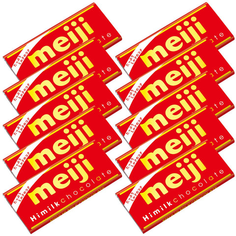 Meiji High Milk Chocolate 50G Japan - 10 Boxes