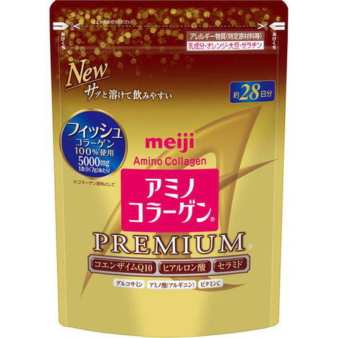 Meiji New Amino Collagen Premium Refill 196g