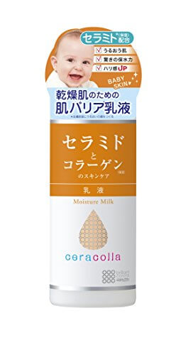 Meishoku Ceracolla Moisture Milk For Baby Skin (Dry Skin) 145ml - Japanese Baby's Emulsion