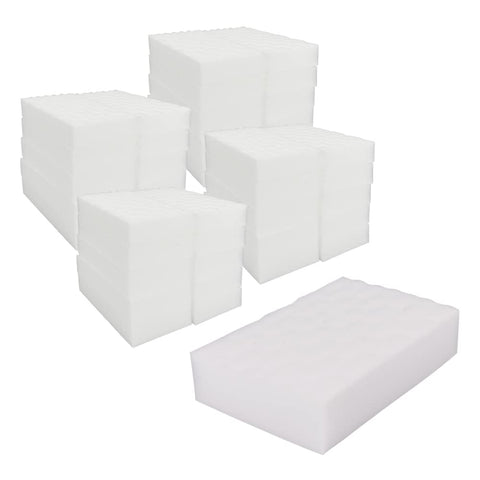 Unbranded 40-Piece Melamine Sponge Set - Japan - No Detergent Needed - Cuttable - Removes Limescale & Tea Stains