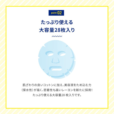 Melano Cc Japan Concentration Countermeasure Mask Hydrating 28 Sheets