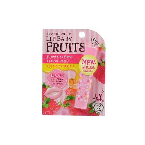 Mentholatum Lip Baby Fruits 4.5g Strawberry Scent