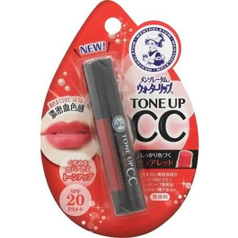 Mentholatum Water Lip Tone Up CC - Pure Red 4.5g