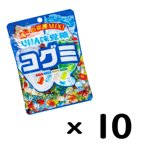 Uha Mikakuto Cogumi Drink Assortment 85G X 10 Bags Japan