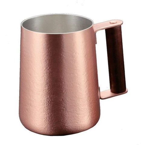 Minagawa Copper Handcrafted Beer Mug With Wood Handle 400Ml