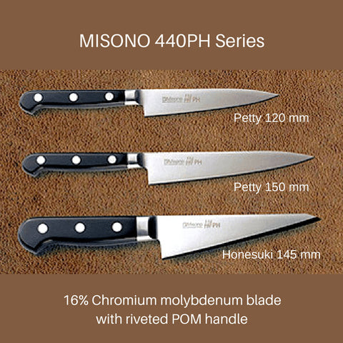 Misono 440Ph Petty Knife With Pom Handle Petty 150mm (No.033)