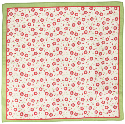 Miyamoto-Towel Furoshiki Okami'S Small Plum 50X50Cm Japan