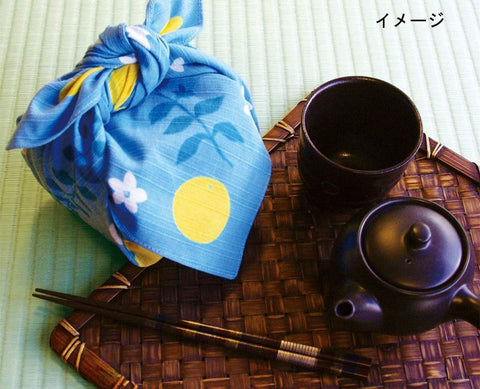 Miyamoto-Towel Furoshiki Lunch Cloth Japanese Pattern Okami'S 50X50Cm Checkered Rice Ball