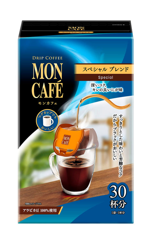 Mon Cafe Special Blend 30 Bags Regular Drip Coffee - Japan