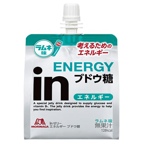 Morinaga Japan Confectionery Energy Glucose Jelly Pouch 180G X 30 Pieces