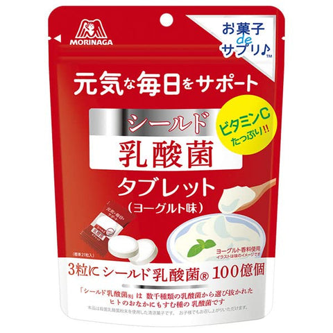 Morinaga Japan Confectionery Shield Lactic Acid Bacteria Tablet 33G 8-Pack