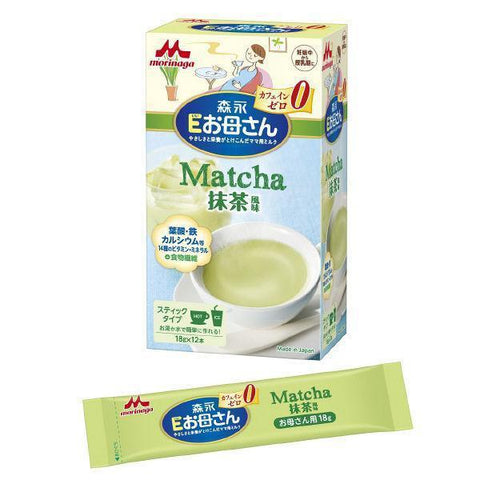 Morinaga Eokasan Pregnancy Supplement Matcha Flavor 12 Servings