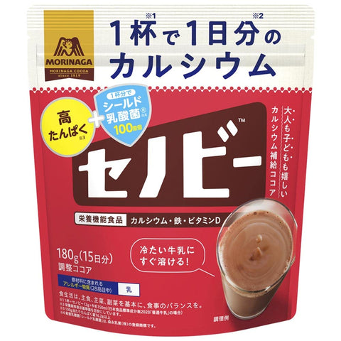 Morinaga Seika Senobi 180G Japan Nutritional Functional Food 1 Cup Calcium/Day