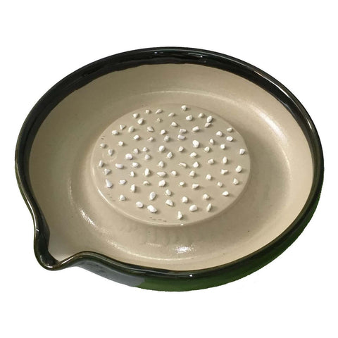 Motoshige Ceramic Japanese Grater Plate 15Cm