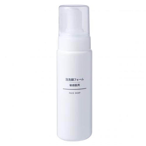 Muji Mild Face Soap Refreshed Skin In The Morning 200ml - Japanese Cleansing Foam