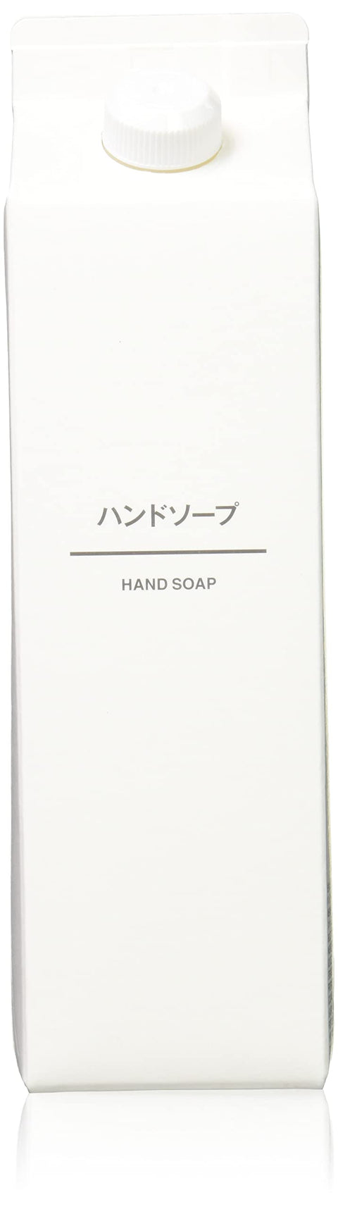 Muji Hand Soap Large Capacity 600ml - Japanese Hand Soap - Moisturizing Hand Care