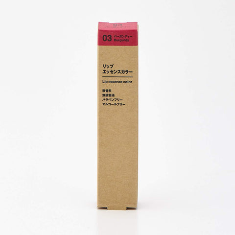 Muji Lip Essence Color Burgundy 10.5G 82926576 Lip Balm