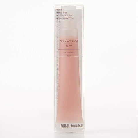 Muji Lip Essence Lip Balm Pink 10.5G (X 1)