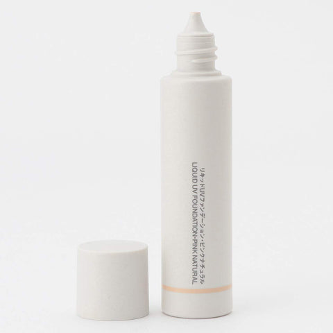 Muji Liquid Uv Foundation Pink Natural Spf27 Pa++ 30Ml 02124748