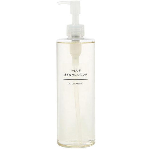 Muji Oil Cleansing 400ml - Mild Cleansing Oil For Oily Skin - Japanese Makeup Remover