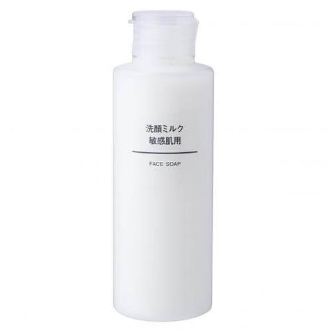 Muji Face Soap Cleansing Foam For Sensitive Skin 150ml - Japanese Cleansing Foam