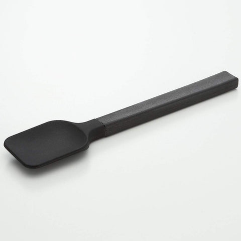 Muji Silicone Mini Spoon 2.5X11Cm 82932454 Black - From Mujirushi Ryohin Japan