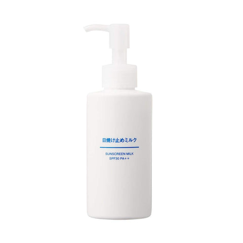 Muji Sunscreen Milk Spf30･Pa++ 150Ml (X 1)