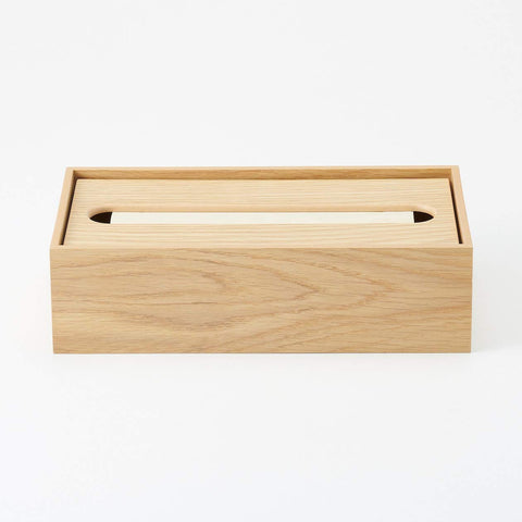 Mujirushi Ryohin Japan Wooden Tissue Box 26.5X13.5X7.2Cm 82603361