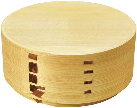 Yamaco Na-Mo Hinoki Magewappa Bento Box 81618 Yellow Japan 20X8.5X5.8