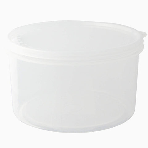 Nagao Round Polypropylene Storage Container Set Made In Japan - 490Ml 900Ml 1700Ml