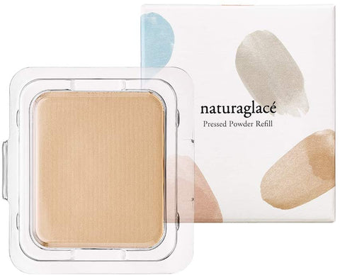 Naturaglacé Pressed Powder 01 SPF30/ PA +++ 12g [refill] - Face Powder From Japan