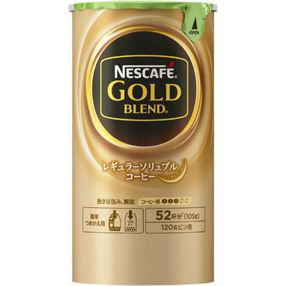 Nestle Japan Nescafe Gold Blend Instant Coffee Pack 105g - Eco Friendly Pack