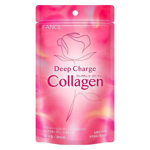 New FANCL deep charge collagen 30 days 180 tablets