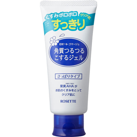 Rosette Gommage Peeling Gel Light & Moisturing 120g - Japan Facial Cleansing Gel