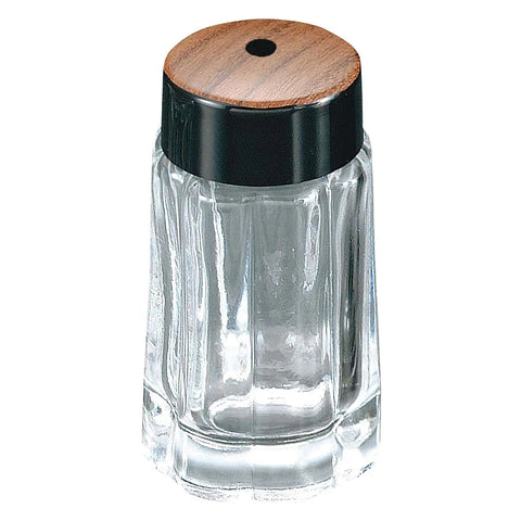 Ninomiya Crystal Glass Toothpick Holder Wood Pattern 50Ml