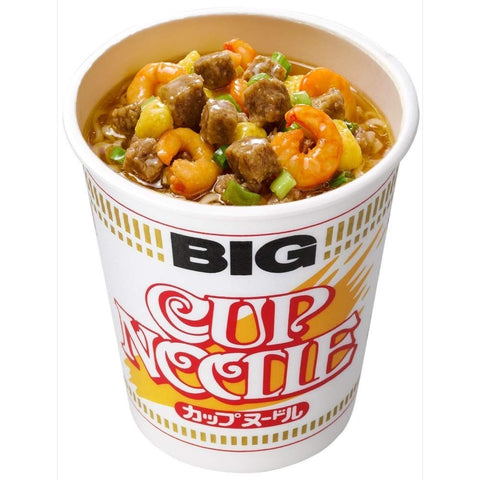 12-Pack Cup Noodles Big 101G - Nissin Japan Food