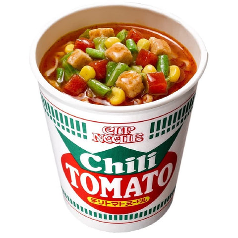 Cup Noodles Nissin Chili Tomato Flavor Ramen Noodles 76G X 20 Japan